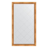 Зеркало напольное с гравировкой  EVOFORM  в багетной раме римское золото, 111х201 см, BY 6357 фото в интернет-магазине Русалия