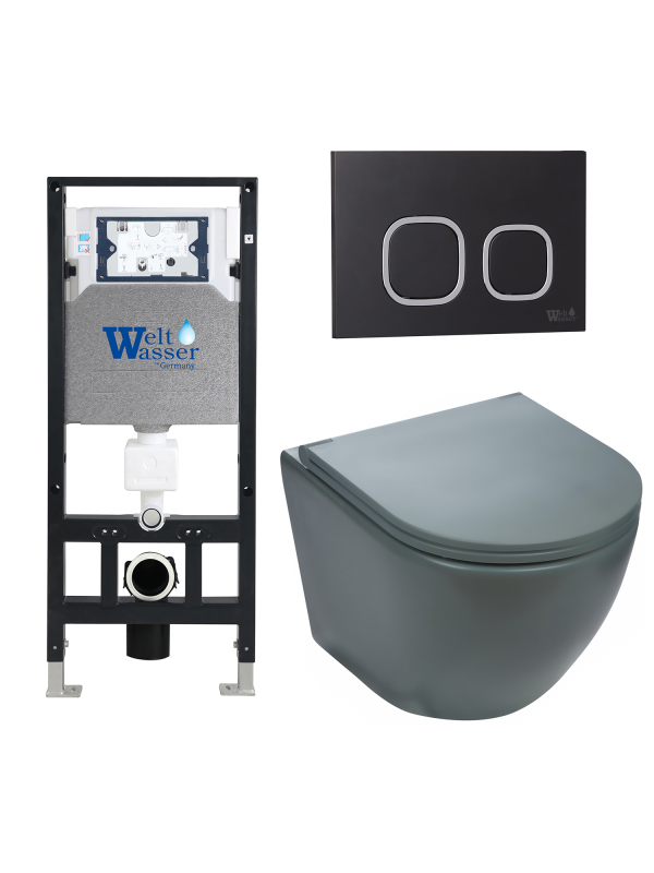 Комплект AMBERG 506 + MERZBACH 043 MT-GR + AMBERG RD-BL WeltWasser