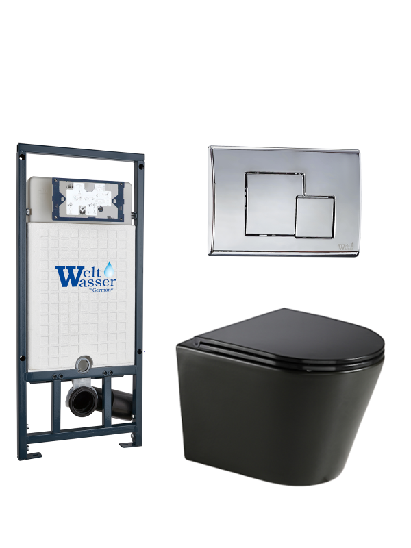 Комплект MARBERG 507 + SALZBACH 043 GL-BL + MAR 507 SE CR WeltWasser