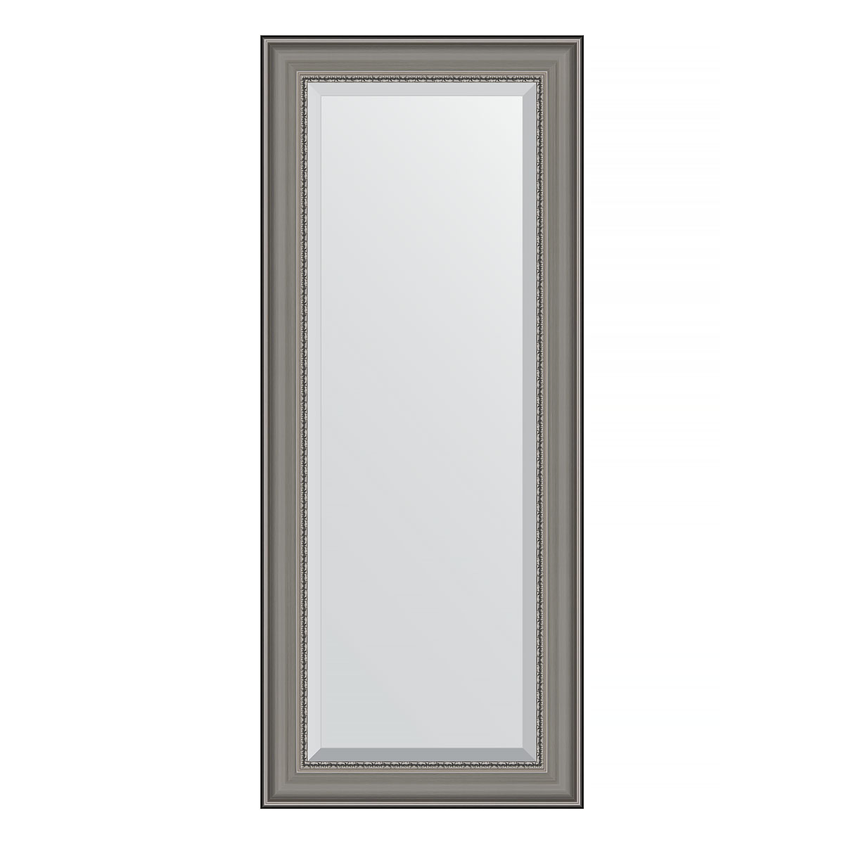 Зеркало настенное с фацетом EVOFORM в багетной раме хамелеон, 61х146 см, BY 1265