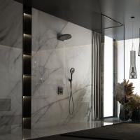 Душевой комплект Inspire VSFW-3I21T1MB встраиваемый, термостатический, 2 режима, черный Vincea фото в интернет-магазине Русалия