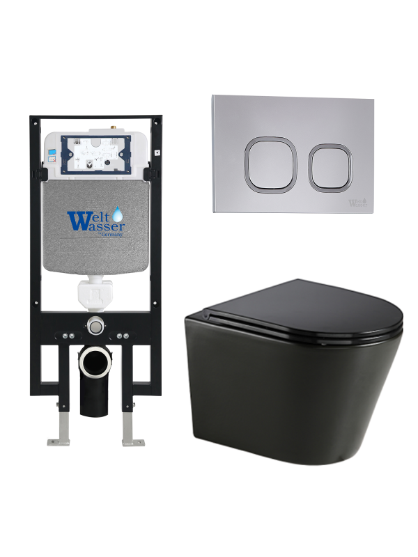 Комплект AMBERG 497 + SALZBACH 043 GL-BL + AMBERG RD-CR WeltWasser