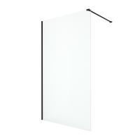 Душевое ограждение NEW TRENDY NEW MODUS BLACK 150x200 EXK-5543 (черный) фото в интернет-магазине Русалия