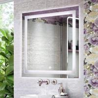 COMFORTY. Зеркало "Квадрат-75" светодиодная лента, сенсор 750*750 00004140521CF фото в интернет-магазине Русалия