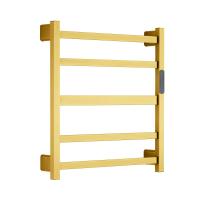 Полотенцесушитель электрический RAGLO R350.02.03 настенный сенсорный с терморегулятором, сатин золотой R350.02.03 фото в интернет-магазине Русалия