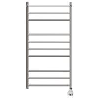 Полотенцесушитель электрический Point Аврора PN10150PE П9 500x1000 с полкой левый/правый, хром фото в интернет-магазине Русалия