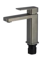 Смеситель для раковины графит (оружейная сталь) FS8701Q Fmark фото в интернет-магазине Русалия