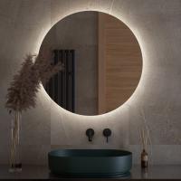 Зеркало с LED-подсветкой настенное OPTI DEFESTO d80 см DF 2845 фото в интернет-магазине Русалия