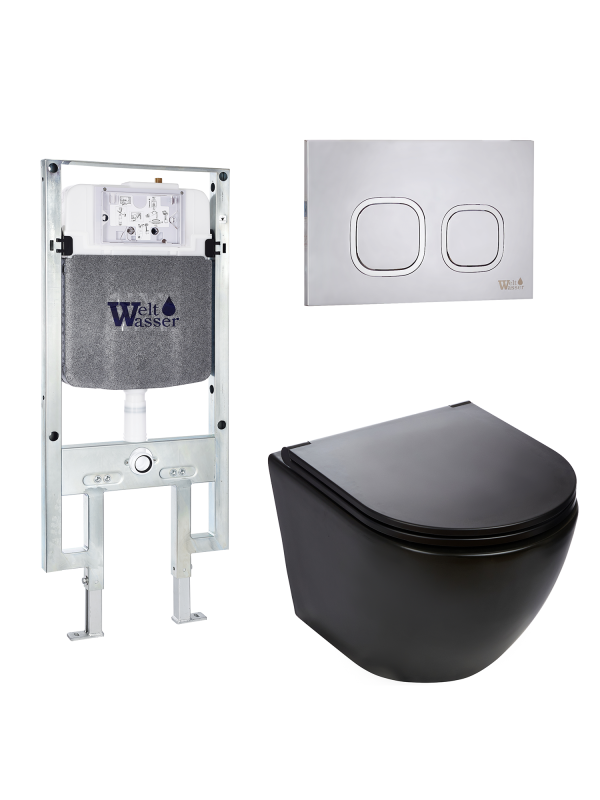 Комплект AMBERG 497 ST + MERZBACH 043 MT-BL + AMBERG RD-MT CR WeltWasser