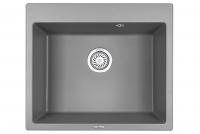 Кухонная мойка GRANULA (6001, АЛЮМИНИУМ) фото в интернет-магазине Русалия