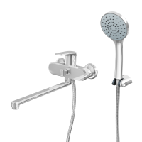 Смеситель одноручный для ванны с поворотным изливом RUSH Nevis (NE1735-51) фото в интернет-магазине Русалия