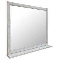 Зеркало Loranto Пандора 1030х920 белое золото, массив Дуб (Зеркало) фото в интернет-магазине Русалия