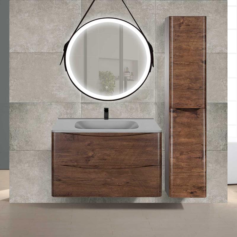 База под раковину Paola 800 подвесная, 2 выкатных ящика soft close, R.Wood Vincea