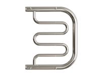Полотенцесушитель ДВИН D 50/40 c полкой Водяной 1"-1/2" К0  Полированный 4627086011728 фото в интернет-магазине Русалия