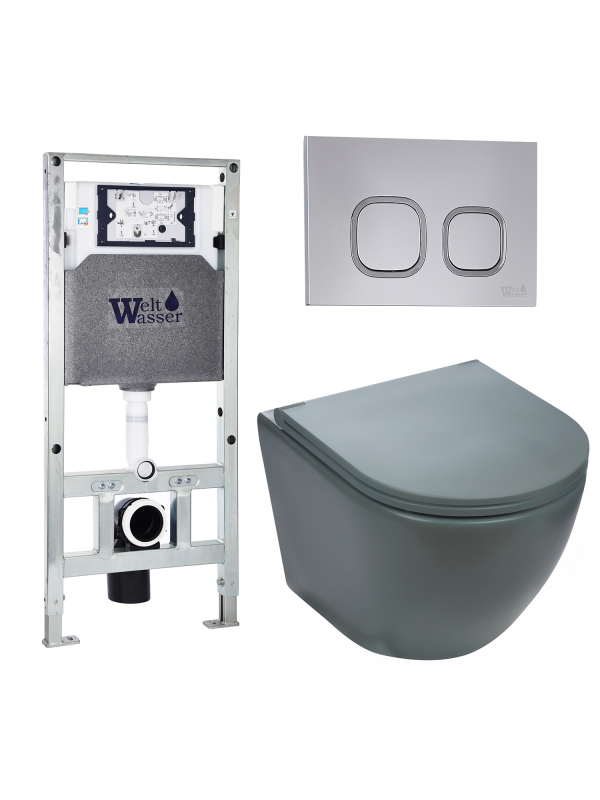 Комплект AMBERG 506 ST + MERZBACH 043 MT-GR + AMBERG RD-CR WeltWasser