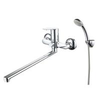 Смеситель для ванны с длинным изливом Milardo Horizont (HORSB02M10) фото в интернет-магазине Русалия