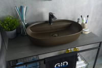 Раковина накладная Gid Br1346 фото в интернет-магазине Русалия