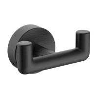 Крючок для ванной комнаты двойной Raglo R320.052.09, графит фото в интернет-магазине Русалия