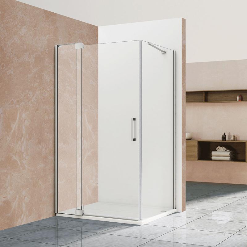 Душевой уголок Extra VSR-1E111210CL, 1100/1200*1000, хром, стекло прозрачное Vincea