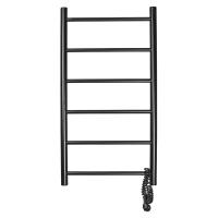 Электрический полотенцесушитель Классик  черный  DMT 109-6 40x81 ЧРН EK R фото в интернет-магазине Русалия