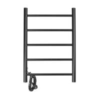 Электрический полотенцесушитель Аврора  черный DMT 109-5 50x60 ЧРН EK L фото в интернет-магазине Русалия