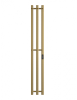 Полотенцесушитель ДВИН X-3 plaza neo 160/12 Электрический К диммер квадрат Золото матовое 4657801241574 фото в интернет-магазине Русалия