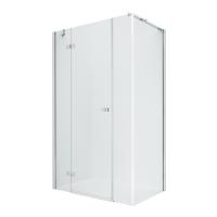 Душевое ограждение NEW TRENDY REFLEXA PLUS L 150x80x200 EXK-5088 (хром) фото в интернет-магазине Русалия