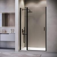 Душевая дверь RGW LE-004B 1300, стекло прозрачное, профиль черный фото в интернет-магазине Русалия