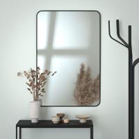 Зеркало настенное с окантовкой Colora EVOFORM 80x120 см, Черный цвет, BY 0440 фото в интернет-магазине Русалия