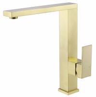 Смеситель ABBER Daheim AF8214G для кухни, золото матовое фото в интернет-магазине Русалия