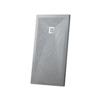 Поддон для душа из искусственного камня  VST-4SR8010G, 1000*800*25, серый Vincea фото в интернет-магазине Русалия