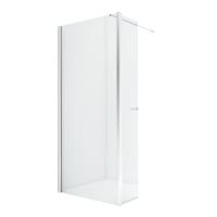 Душевое ограждение NEW TRENDY NEW SOLEO 120x195 K-0760 (хром) фото в интернет-магазине Русалия
