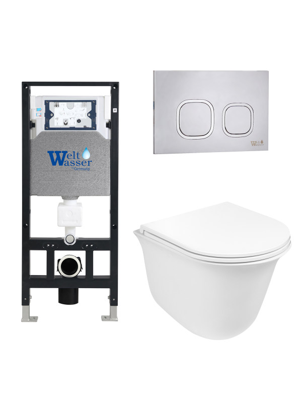 Комплект AMBERG 506 + TELBACH 004 GL-WT + AMBERG RD-MT CR WeltWasser