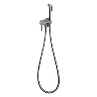 Гигиенический душ со смесителем встраиваемый FILARETE Roun FL100NK, никель фото в интернет-магазине Русалия