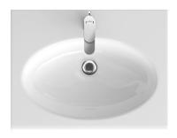 Раковина Nature 60 UM-NTR60/1 Cersanit фото в интернет-магазине Русалия