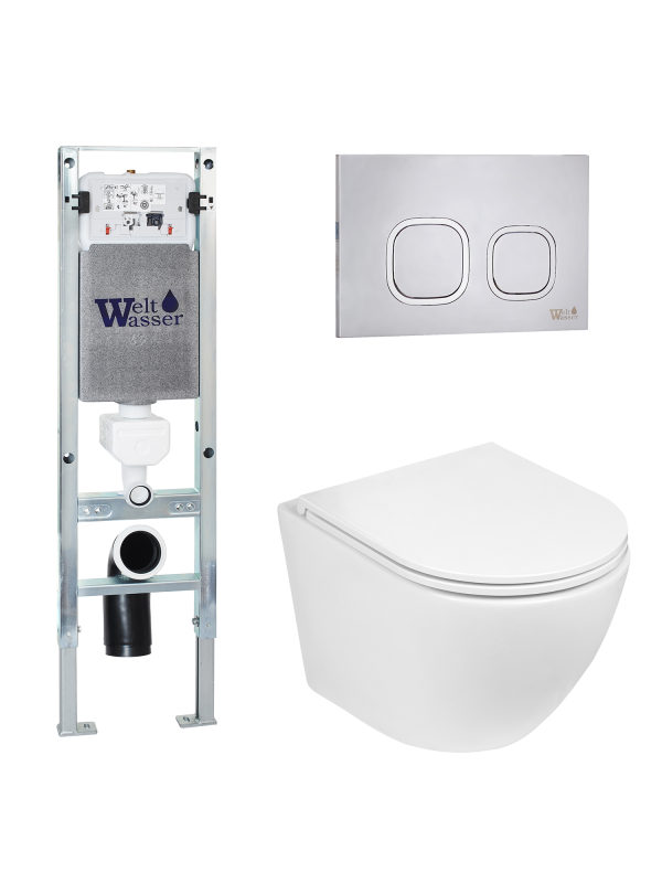 Комплект AMBERG 350 ST + MERZBACH 043 GL-WT + AMBERG RD-MT CR WeltWasser