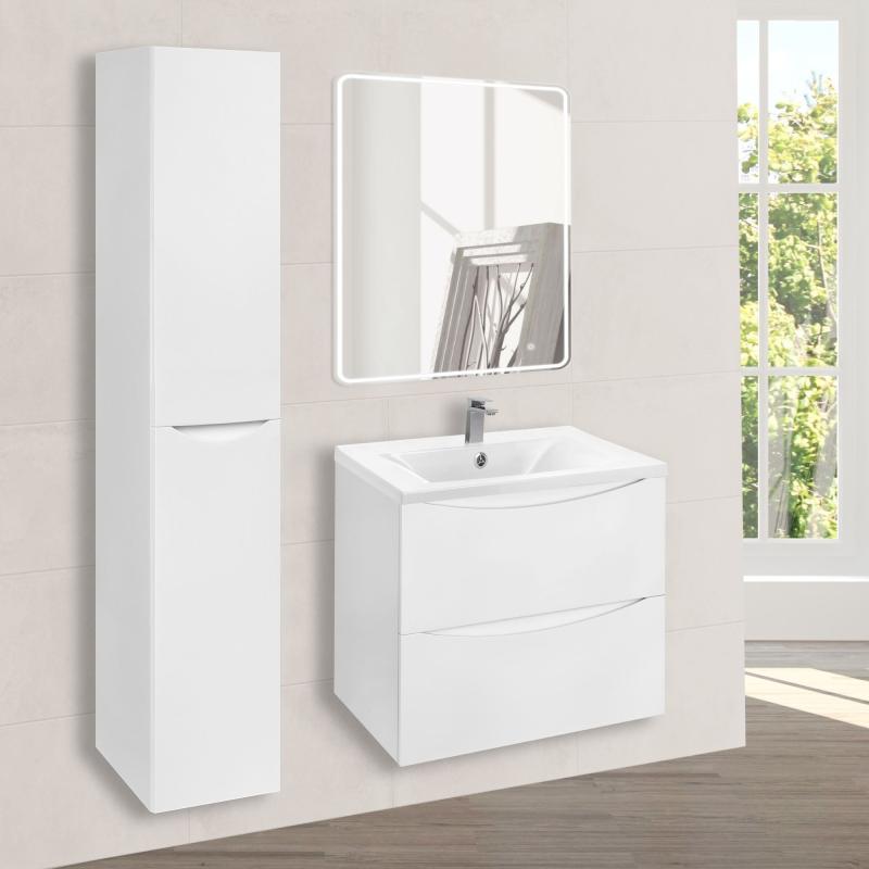 База под раковину Mia 600 подвесная, 2 выкатных ящика soft close, G.White Vincea