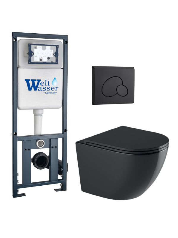 Комплект MARBERG 410 + MERZBACH 041 XL MT-BL + MAR 410 RD MT-BL WeltWasser