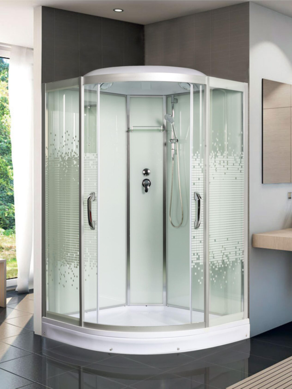 Душевая кабина МОНОМАХ 120/120/15 С МЗ 120*120*220 10000005847 МОНОМАХ