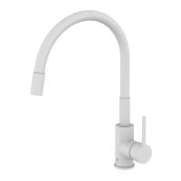 Смеситель для кухни Milardo с гибким изливом Meal (M01WT0FM05) фото в интернет-магазине Русалия