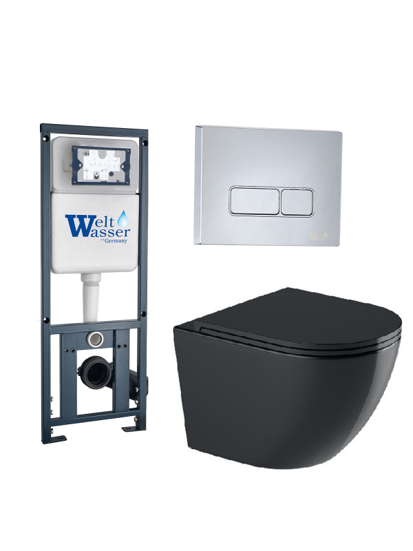 Комплект MARBERG 410 + MERZBACH 043 GL-BL + MAR 410 SE-CR WeltWasser