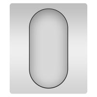 Настенное зеркало для ванной комнаты 40х80х1 см 7 Rays' Spectrum172201420-172201430 Wellsee фото в интернет-магазине Русалия