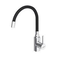 D3007622 Logic кухонный смеситель с гибким изливом, черный фото в интернет-магазине Русалия