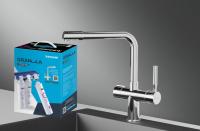 Комплект кухонный смеситель Granula 2088 Хром + Фильтр Granula (2088 Хром+АКС-002) фото в интернет-магазине Русалия