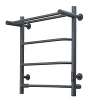 Полотенцесушитель электрический с полочкой (лесенка) Тругор Пэк сп 6 П 60х50 см, графит Пэк сп 6П/6050графитВГП фото в интернет-магазине Русалия