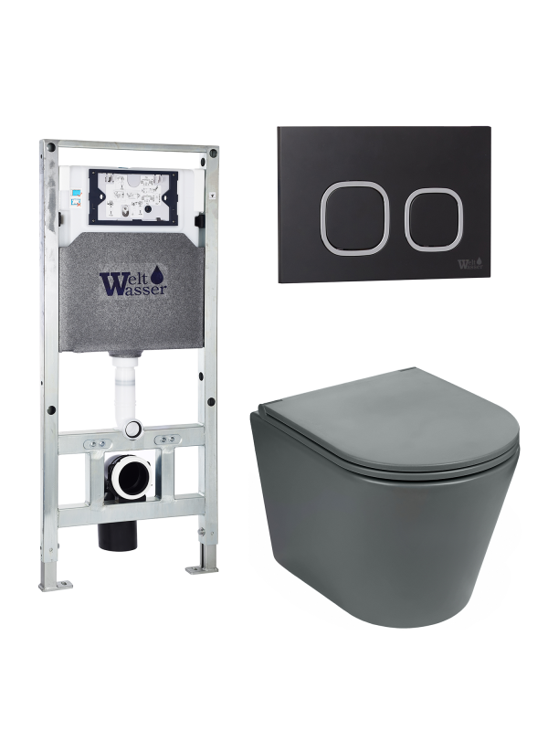 Комплект AMBERG 506 ST + SALZBACH 043 MT-GR + AMBERG RD-BL WeltWasser