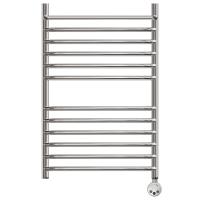 Полотенцесушитель электрический Point Альфа PN05148SPE П11 400x800 с полкой левый/правый, хром фото в интернет-магазине Русалия