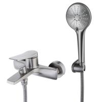 Смеситель для ванны и душа Lemark Bronx (LM3714GM) фото в интернет-магазине Русалия