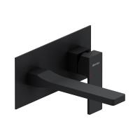 530260300 Gala встраиваемый смеситель для умывальника, чёрный Damixa фото в интернет-магазине Русалия