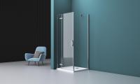 Душевой уголок BelBagno KRAFT-A-12-80-C-Cr-L фото в интернет-магазине Русалия